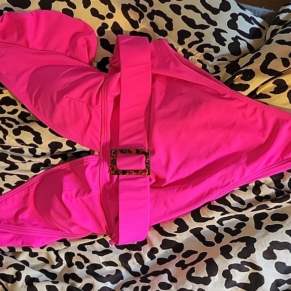 Pink One-Piece Large Swimsuit - Picture 1 of 2